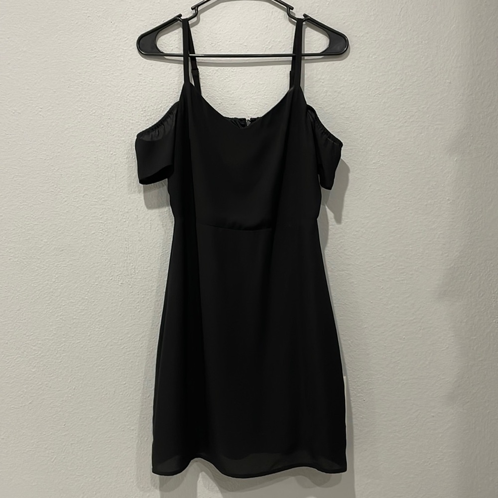 Express black mini dress